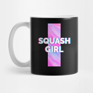 Squash girl squash player Mug